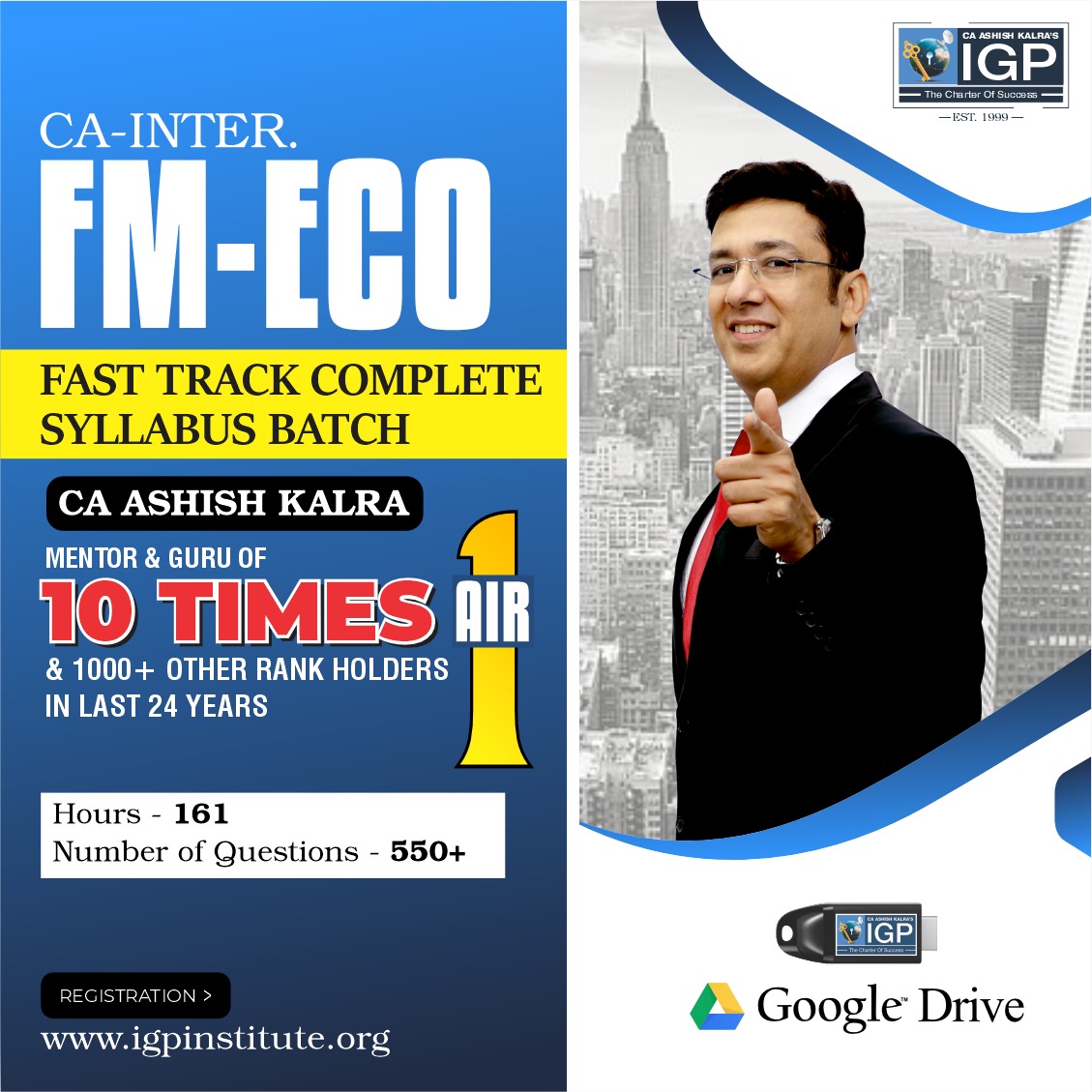 CA Inter - -FM - Eco Fast track complete syllabus batch-CA-INTER-Financial Management & Economics for Finance (FM & ECO)- CA Ashish Kalra